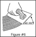 How to spread the adhesive for glue down installation
