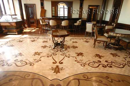 NWFA best library/office hardwood floor of the year 2007 The best library/office floor of the year 2007